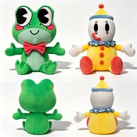 25cm Ribbit Frog Plush Doll Toy Cartoon Character Plushie Soft Stuffed Doll Animal Doll Kawaii Room Decor Collectible Fan Gift
