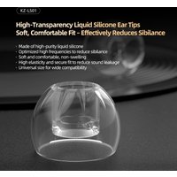 KZ LS01 liquid silicone ear cap sets universal high-permeability hypoallergenic earplug earphone accessories are suitable for KZ