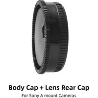 Camera Body Cap Rear Lens Cap Dust Proof Cover Protector for Sony A58 A77II A99II A65 A77 A99 A33 A35 A37 A100 DSLR Accessories