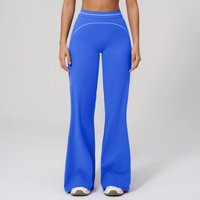 Leggins For Exercise Woman Autumn Spring Wide-Leg Pants High-Waisted Loose Casual Trousers Outdoor Sports Running Fitness Wear