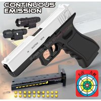 New Soft Bullet Air Gun G18 Toy Gun with Laser Outdoor Sports CS Game Children's Adult Gift