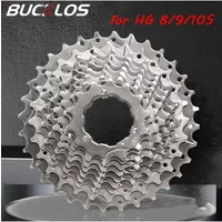 AliExpress BUCKLOS 8/9/10 Speed Bicycle Cassette for HG 11-28T/32T/34T/36T/40T/42T/46T/50T Bike Cassette 9v 10v Bicycle Freewheel Sprocket