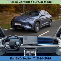Dash Mat For BYD Sealion 7 Accessories 2025 2024~2026 Protects Dashboard Anti-dirty Carpet Reduces Glare Anti-UV Pad Car Parts