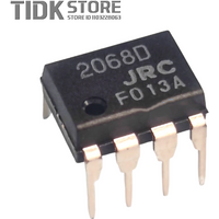 10PCS JRC2068D JRC2068 2068D NJM2068D DIP8 Chipset