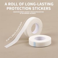 1.2cm×5.5cm Breathable Nail Protection Tape Roll Crack Repair Self-Adhesive Bandage for Nail Gel & Polish Manicure Salon Tools