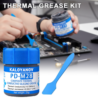 PD-28M 25g Thermal Paste CPU GPU PC Cooling Compound Grease Heat Sink Processor Cooler Heatsink Paste with Scraper Tool