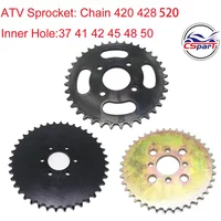 420 428 520 25T 30T 32T 33T 37T 39T 40T 48T Rear Sprocket For ATV Quad Dirt Pit Pocket Bike Chopper