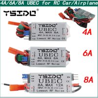 YSIDO 4A 6A 8A UBEC 5V 6V 7.4V Switch Mode BEC Voltage Stabilizer for Hobbywing BECRC Airplanes Car Boat Battery Accessories