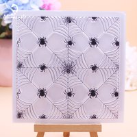 Alinacutle CLEAR STAMPS Halloween Hintergrund DIY Karte Scrapbooking Papier Handwerk Gummi Transparente Silikonstempel