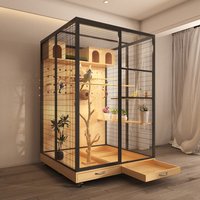 Large Cockatiel Bird Cages Things Lovebird Outdoor Indoor Bird Cages Pigeon With Stand Hammock Gaiola Calopsita Bird Supplies