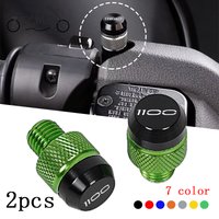For KAWASAKI Z1100 SE SX Versys 1100 SE Versys 1100SE Motorcycle M10*1.25 CNC Aluminum Mirror Hole Plugs Screws Bolts Cover Caps