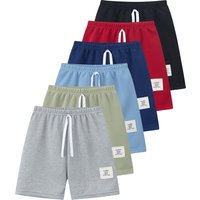 AliExpress NONE 3/6-piece Set Of Children's Multi-color Drawstring Casual Shorts For Boys And Girls Summer Sports Running Cycling Versatile Pant