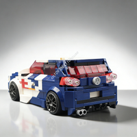 490pcs MOC Sonny S Golf V GTI Need Speed Most City Champions Model Building Blocks Architecture Christmas Gifts Toys Brick