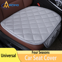 Universal Car Seat Cushion Pad Non-Slip Soft Plush Car Seat Cover Breathable Bottom Seat Mat for Front Rear Seat Comfort