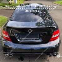 Rear Trunk Lid Spoiler Wing Splitter Tail Wing Body Kits For Mercedes Benz C Class C204 Coupe C180 C200 C250 C63 AMG 2011-2014