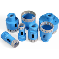 1pc Brazed Diamond Core Bits Dia 20-100mm M14 Thread For Ceramic Tile Granite Marble Drilling Crown Hole Saw Drilling Tools