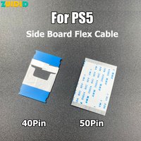 1-5PCS For PS5 Slim Motherboard Socket Board Connection Cable Replacement Side Board Flex Cable 40/50PIN 1000 1100 1200 Console