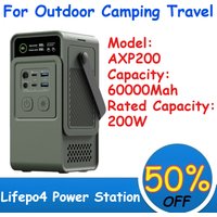 AP200L Lifepo4 Battery Emergency Power 192Wh Large Capacity for Outdoor Camping Travel Portable Energy Storage Power Supply
