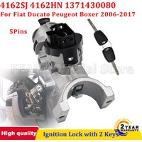 5 Pins For Peugeot Boxer 2006-2017 For Fiat Ducato For Citroen Ignition Steering Barrel Lock 1348421080 1608501280 4162SJ 4162HN
