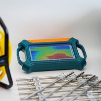 Portable ADMT-500SX-16D Multi-channel Water Detector for 500m Depth Detecting Finding Water