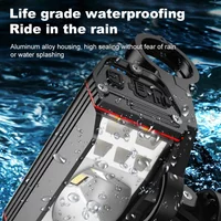 LED Bicycle Front Light USB Rechargeable Bike Handlebar Flashlight Waterproof Cycling Flashlight Bicycle Accessories