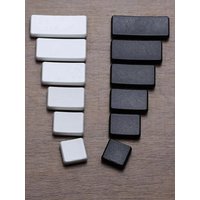 Chocfox 10PCS CFX Low Profile PBT Keycaps For Kailh Choc Switch Mechanical Keyboard Blind key/1/1.25/1.5/1.75/2/2.25u Keycaps