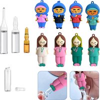 Cute Cartoon Shape Medical Ampoule Bottle Opener Nurse Doctor Special Rubber Syringe Cutter Bottle Opener Multifunctional