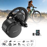 Bafang BBS01B 48V 250W M215 Serie Motor-Kit Elektrofahrrad-Umbausatz Mittelmotor BBS01 Elektromotor für E-City-Fahrräder