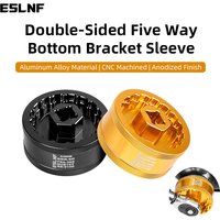 AliExpress ESLNF High Strength Aluminum Alloy 5 in 1 Bottom Bracket Tool TL fc24 fc25 DUB BBR60 BB93 Mega EVO BB52 BSA30 BB386 Installation Tool