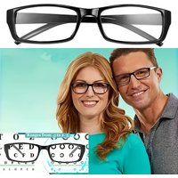 2PCS Smart Automatic Zoom Reading Glasses Anti Blue Ray Eyeglasses Autofocus Power Near Far Computer Glasses