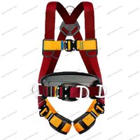 High Altitude Work Safety Harness Full Body Five-point Safety Belt Outdoor Climbing Training Construction Protective Equipment