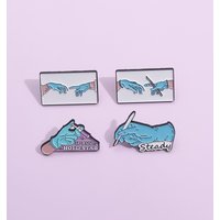 Surgical Doctors Steady Hand Enamel Pins Cartoon Creative Brooches Backpack Lapel Badge Fashion Jewelry Gift for Medical Staff