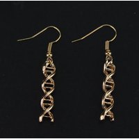 Fashion DNA Dopamine Molecule Earrings for Women Biology Chemical Serotonin Jewelry Hook Earrings Teacher Student Gifts