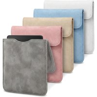 6.8 7 10.2 inch e-Reader Sleeve 10/11/12th Generation PU Leather Carrying Case for Kindle Paperwhite/Colorsoft/Scribe