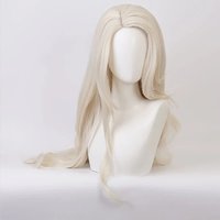 New Elsa wig Princess Cosplay Wigs Snow Ice Queen Long Wavy Heat Resistant Synthetic Hair Cosplay Wigs