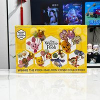 Hot Toys Disney Winnie The Pooh Balloon Series Blind Box Toy Cartoon Figure Piglet Roo Eeyore Tigger Collect Ornaments