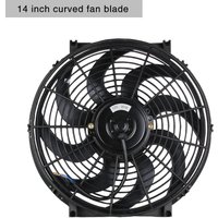 14" 90w High Power Electric Car Engine Radiator Cooling Fan 12V