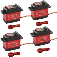 Waterproof 180/270 Degree 20KG 25KG 30KG 35kg 60KG Large Torque metal gear digital servo for 1/8 1/10 Scale RC Cars