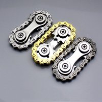 AliExpress NONE New EDC Sprockets Flywheel Gyro - Antistress Anxiety Metal Bike Chains Fingertip Spinner Fidget Toys For Adult