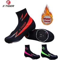 AliExpress X-TIGER Bicycle Overshoes Winter Thermal Cycling shoes Sport road cycling shoes Cover Fleece Warm Bike sneakers for mtb man