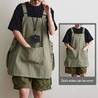 Waterproof Outdoor Barber, Coffee Shop, Catering Workwear Apron, Unisex Household Kitchen Workwear