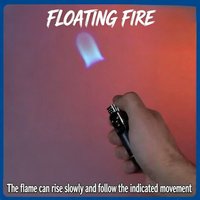 Floating Flame Magic Lighter - Real Fire Suspension Trick Lighter, Portable Practical Igniter for Pranks & Performances