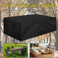 Echte Outdoor-Abdeckung für Gartenmöbel, regen- und schneebeständig, Terrassenstuhl, Sofa, Tisch, Staubschutz, schützendes Outdoor-Kissen