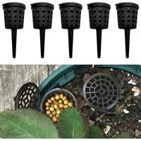 20/100Pcs Plants Fertilizer Basket for Flower Nursery Pot Osmocote Bonsai Orchid