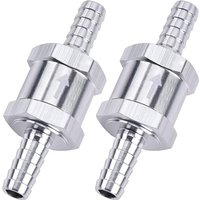Aluminium Alloy Non-Return One-Way Check Valve for Petrol Diesel Water Fuel Line Car Motorcycle Ship