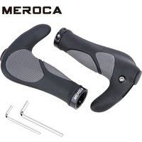 AliExpress MEROCA TPR Rubber Integrated Bicycle Grip Non-slip Riding Grips Mountain Bike Handlebar Casing Cycling Accessories