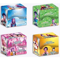Witch Hunter Girl & Devil Boy KPOP Card Collection Full Set 36 Packs Children's Rare Tiger Group Boxed Cards