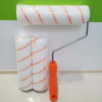9-Inch Universal Roller Brush Set with 3 Rolls + 1 Stand for Home Improvement And Engineering Projects