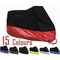 Motorrad abdeckung universal Outdoor UV Protector Roller Alle Saison wasserdichte Bike Regen Staubdicht abdeckung M L XL 2XL 3XL 4XL 190T