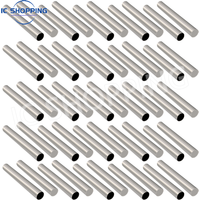100pcs Temperature Sensor PT100 DS18B20 Stainless Steel Sleeve Blind Protection Sleeve 6X50mm 6X30MM 6*30mm 6*50mm